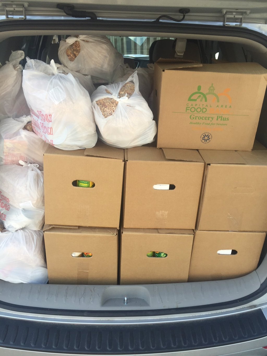 St. John's Campus Ministry Delivers Food to Senior Citizens in the District of Columbia
