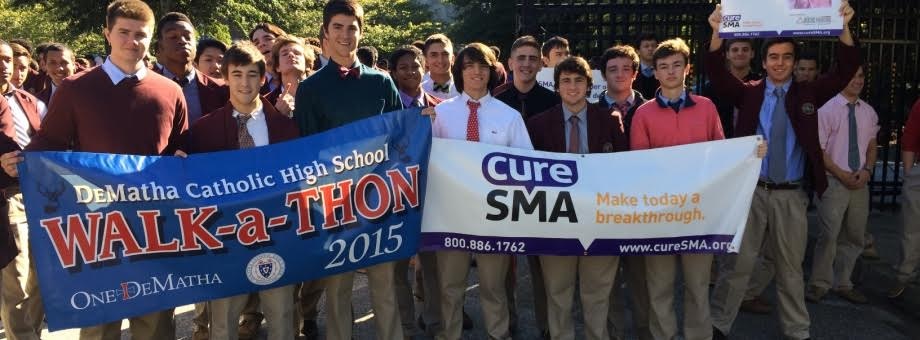 DeMatha Community Raises $8000 for the Cure for Spinal Muscular Atrophy (SMA)