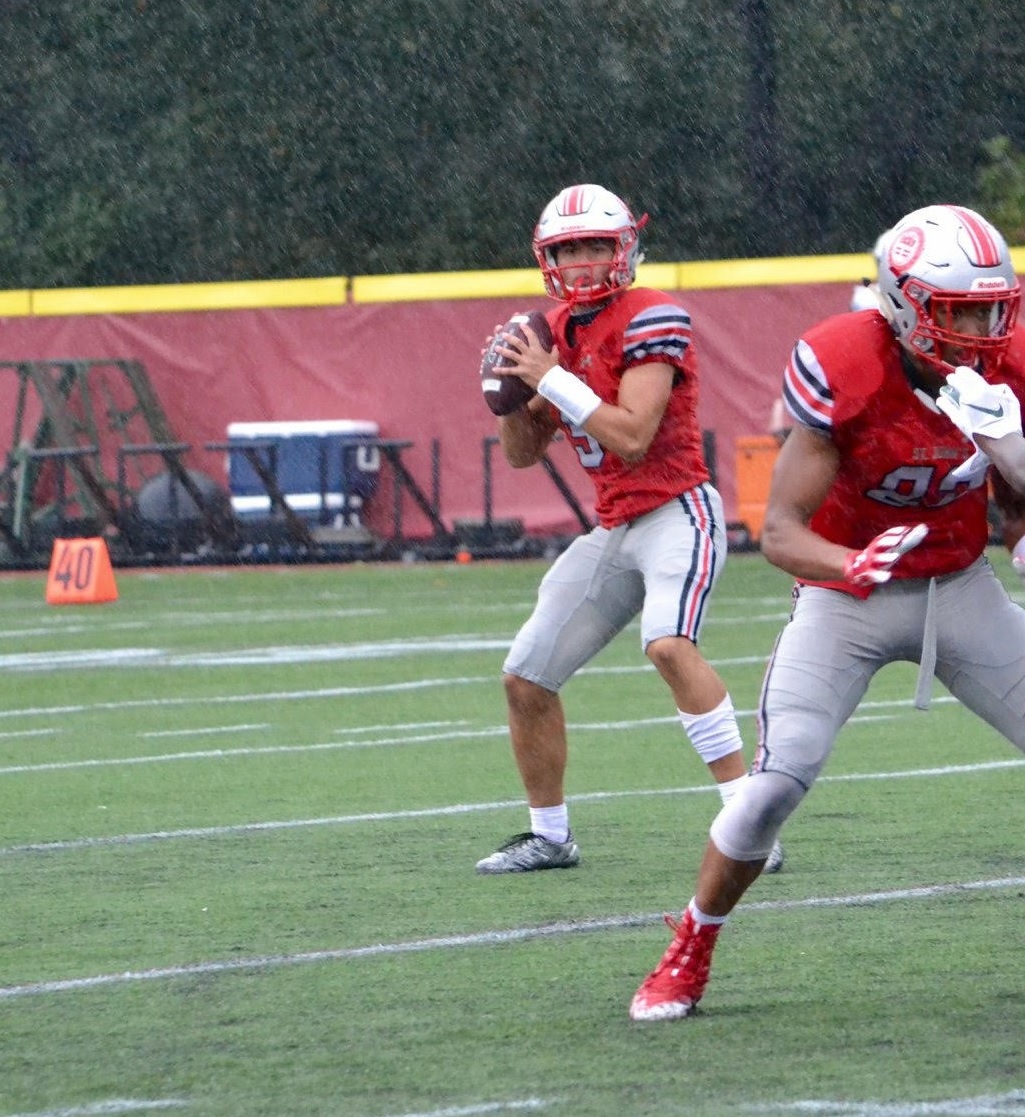 St. John's Quarterback Sol-Jay Maiava has been a huge reason why the Cadet's Offense is one of the best in the country.
