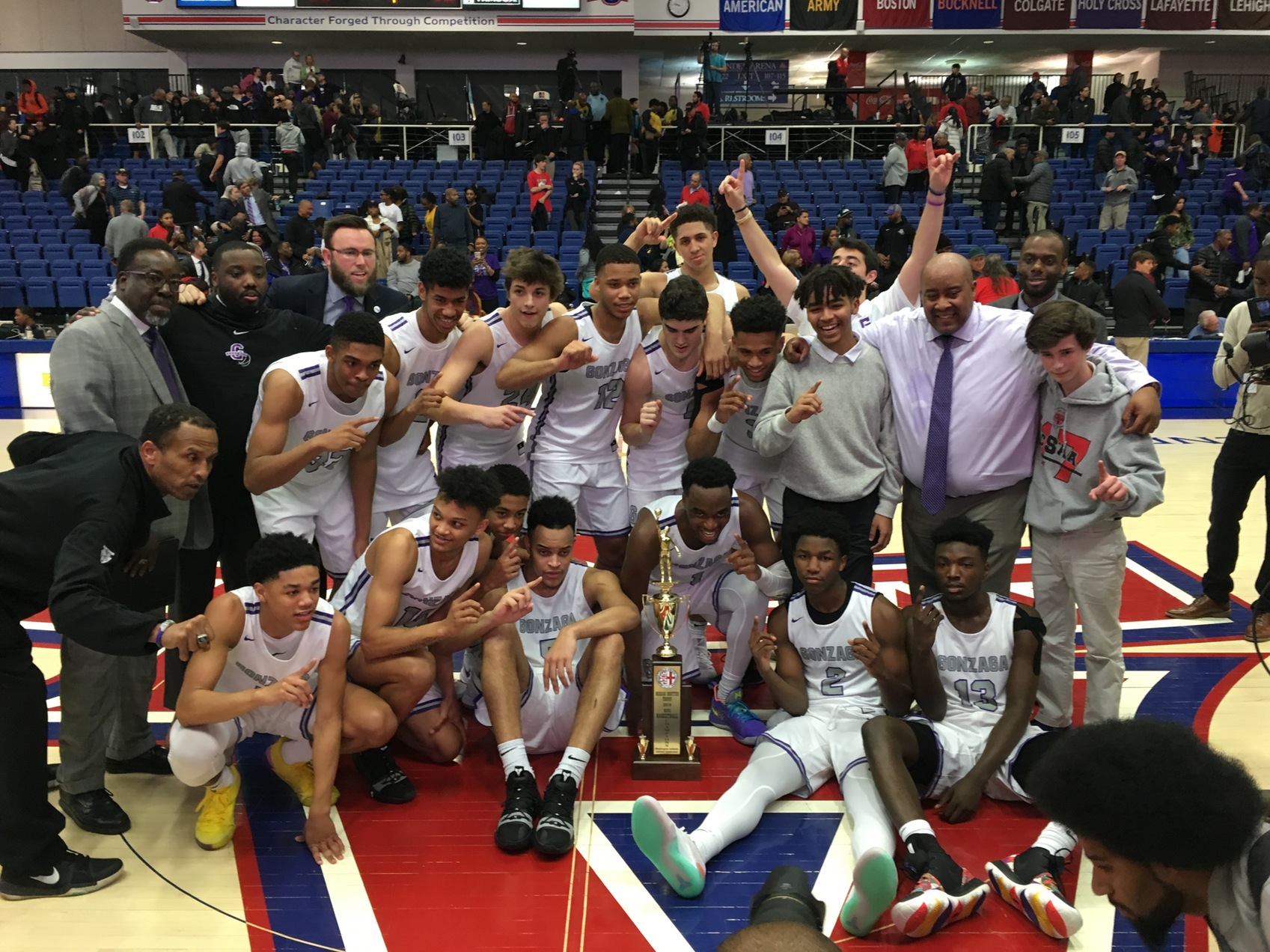 Gonzaga finishes off St. John’s to win its third WCAC boys’ basketball title in five seasons