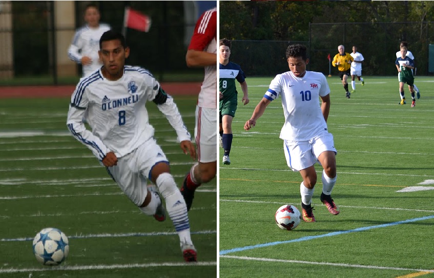 O'Connell's Andres Garcia (Left) and DeMatha's Jonathan Molina (Right) are the WCAC Boy's Soccer Players of the Year.