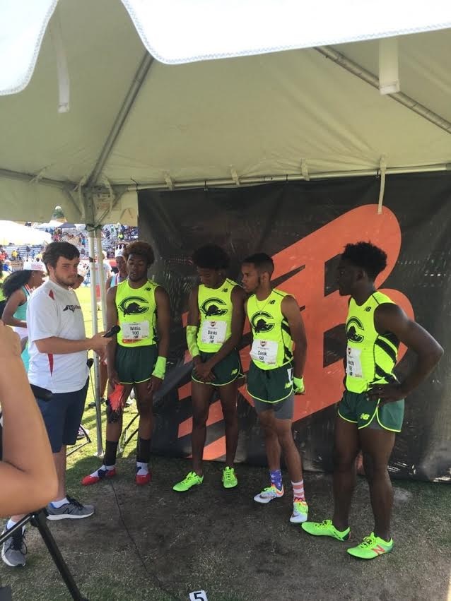 Carroll Boys' Win 4x100 -meter relay at New Balance Nationals Outdoor