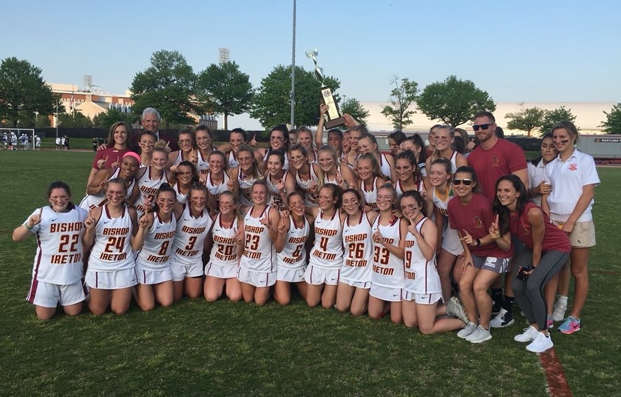 Reilly Casey goes off script, helping Bishop Ireton beat Good Counsel for WCAC girls’ lacrosse title