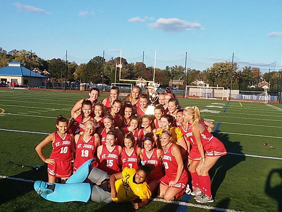 St. John's completes their quest for a 3-peat in Girl's Field Hockey.
