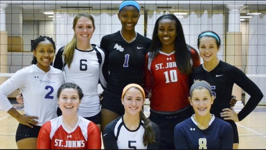 2013 WCAC All Conference Volleyball Team
