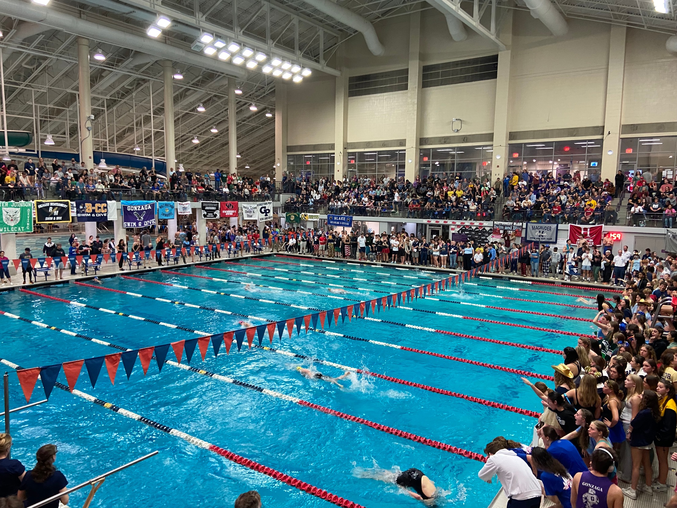 Swim and Dive: Gonzaga wins Boys and Good Counsel Wins Girls Championships