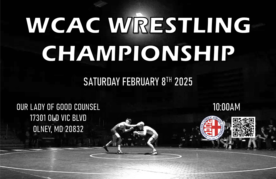 The WCAC Wrestling Championships Will Take Place on February 8th! Click Here for Tickets!