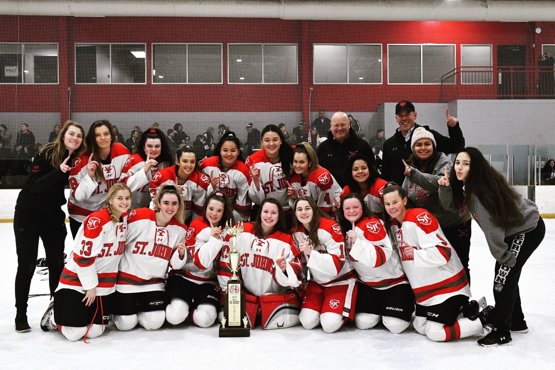 Will St. John's repeat as WCAC Girls Ice Hockey Champions on Friday?