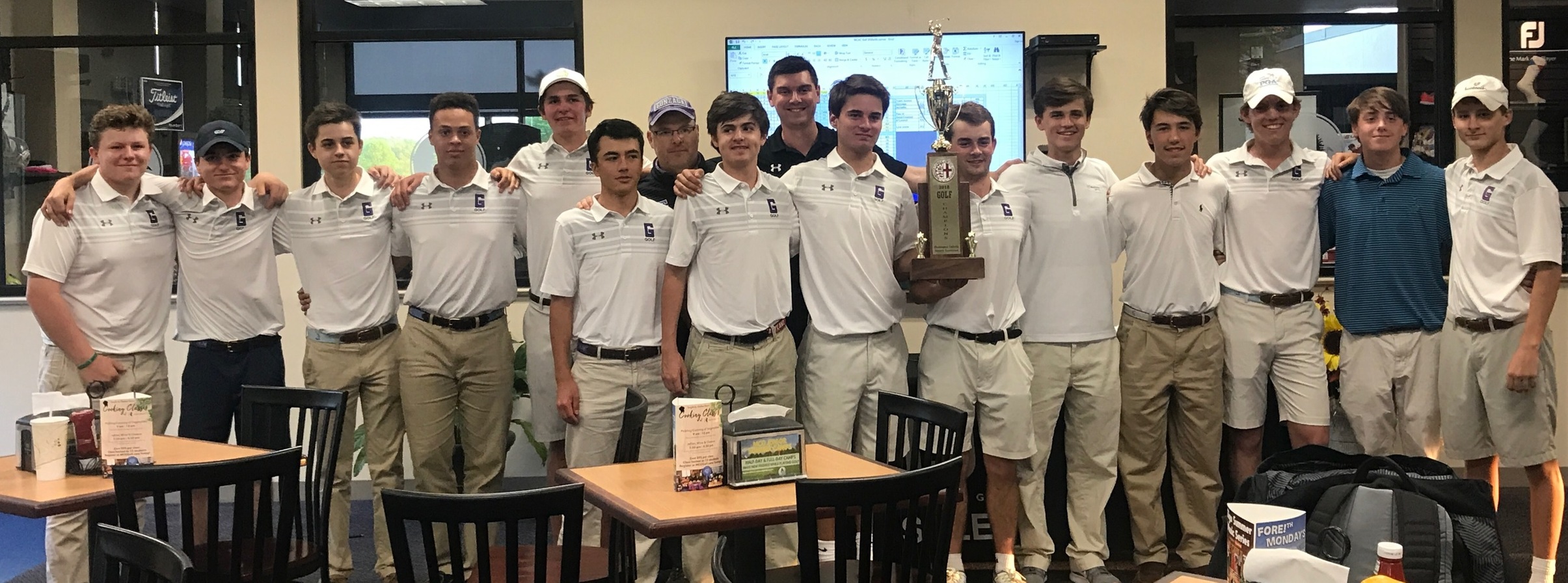 Gonzaga wins WCAC golf title; Jimmy Taylor beats teammates in playoff for individual crown