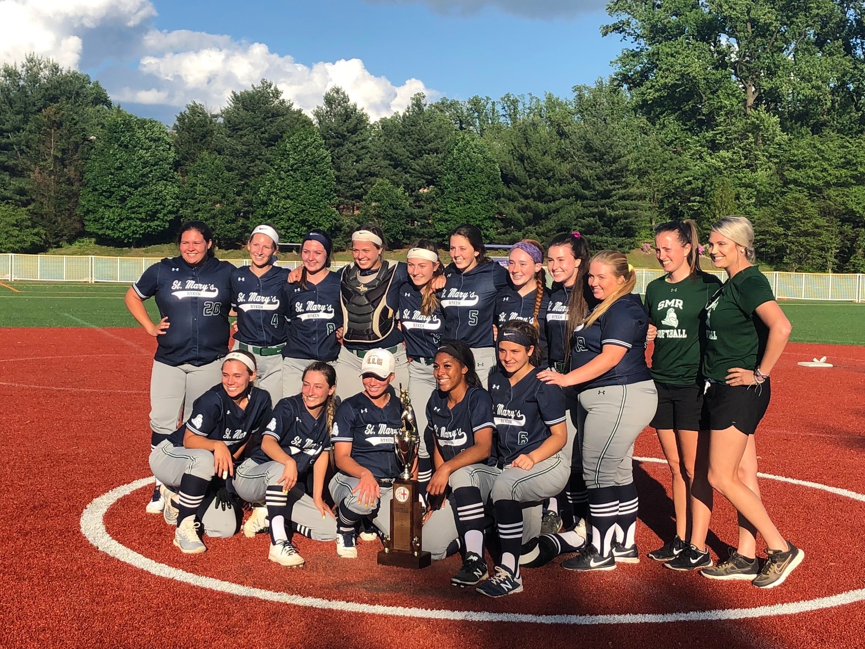 St. Mary's Ryken wins the WCAC Softball Championship in extra innings for their first title since 2015.