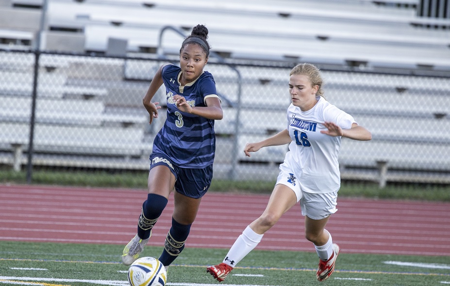 Good Counsel's Peyton Bernard is the WCAC Girls Soccer Player of the Year.  (Photo by: Paul Kennedy)