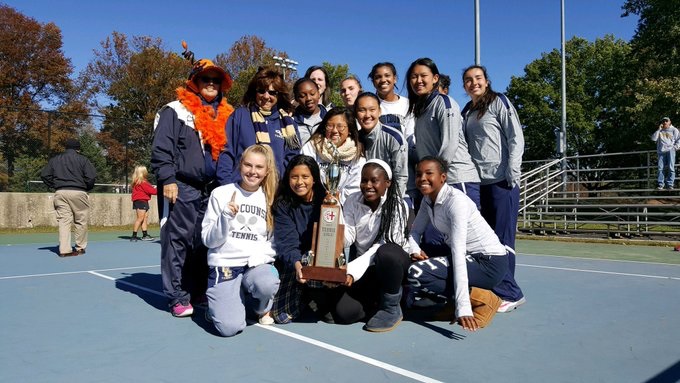 Good Counsel repeats as Girl's Tennis Champions.
